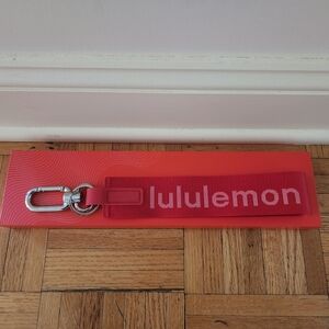 Brand New With Box Lululemon Red Keychain